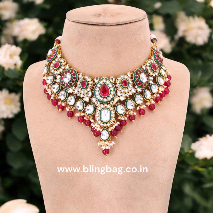 Rani Malyavanti Kundan Jewellery Set