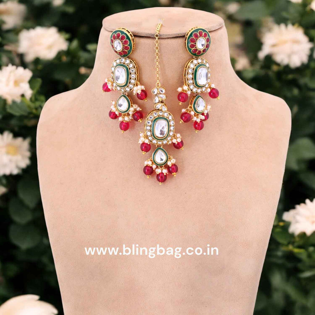 Rani Malyavanti Kundan Jewellery Set