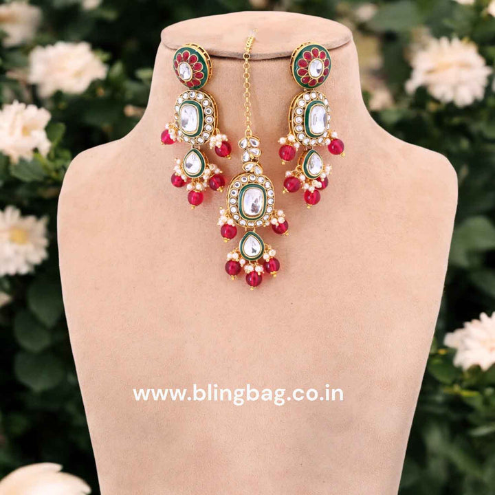 Rani Malyavanti Kundan Jewellery Set