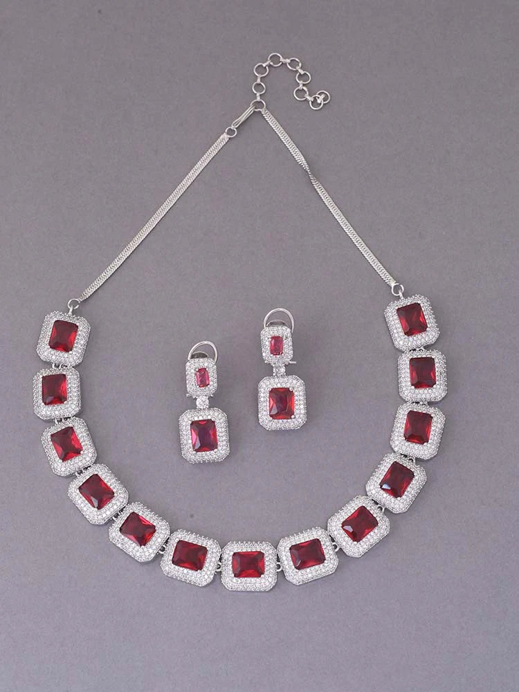 Rani Marah Zirconia Jewellery Set