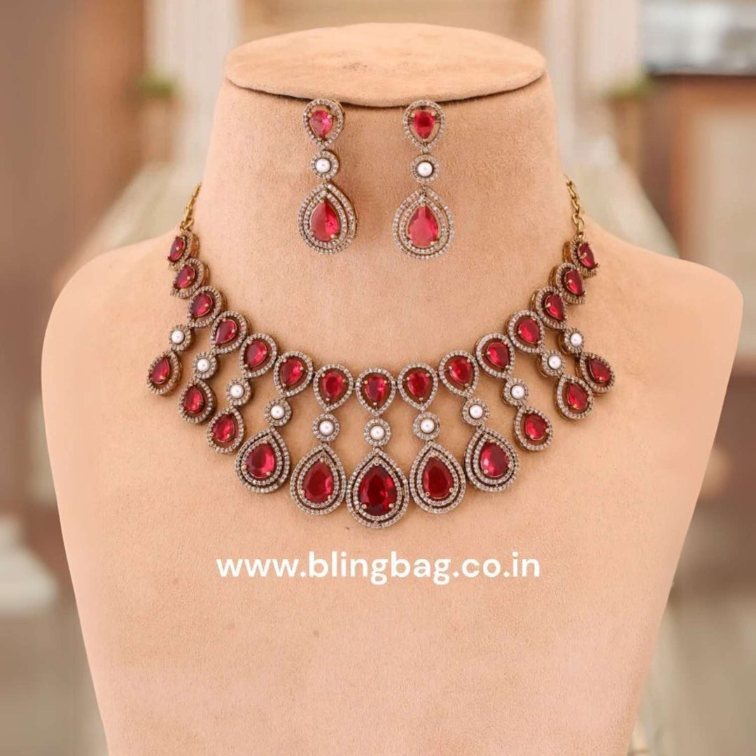 Rani Margarete Victorian Jewellery Set - New Arrival