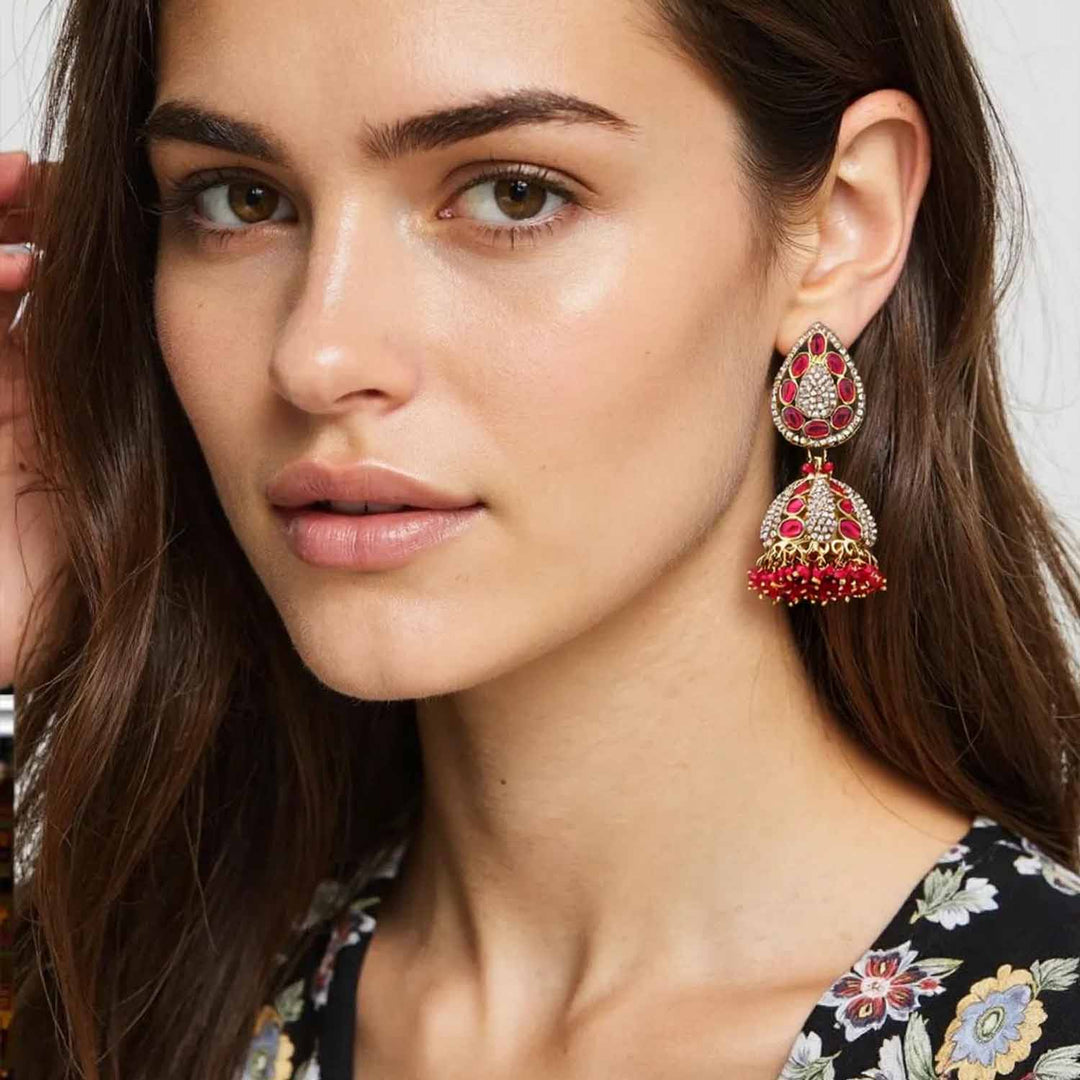 Rani Mariyeh Jhumkis