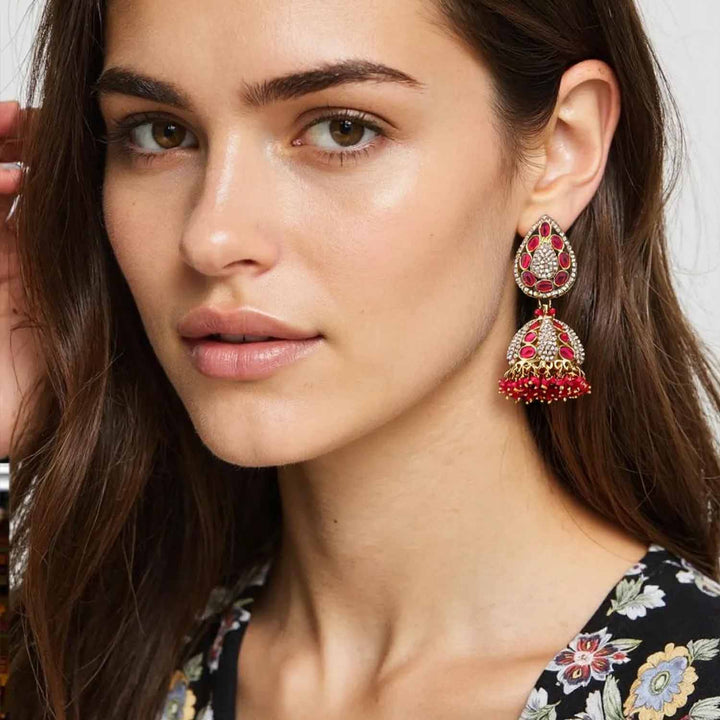 Rani Mariyeh Jhumkis