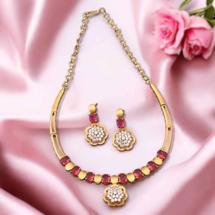 Rani Mehree Hasli Victorian Jewellery Set - New Arrival