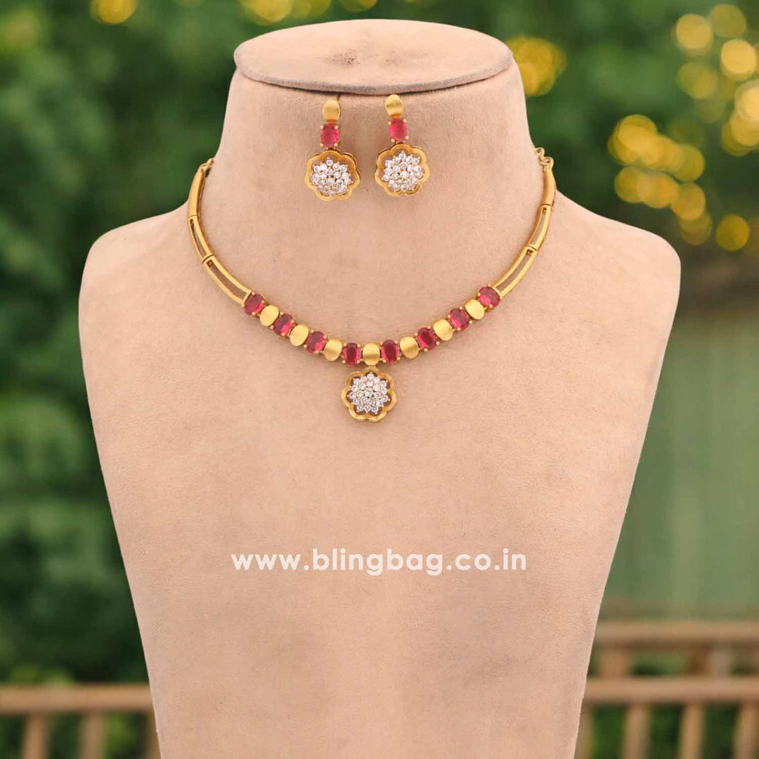 Rani Mehree Hasli Victorian Jewellery Set - New Arrival