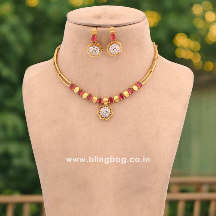 Rani Mehree Hasli Victorian Jewellery Set - New Arrival