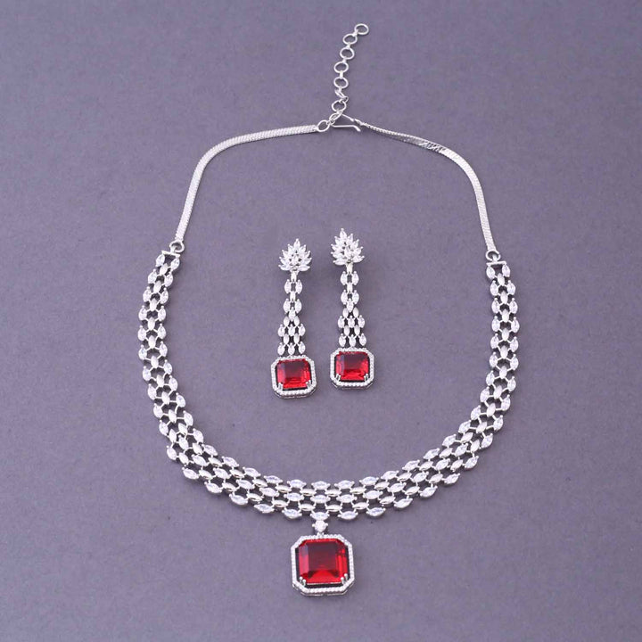 Rani Meniya Zirconia Jewellery Set