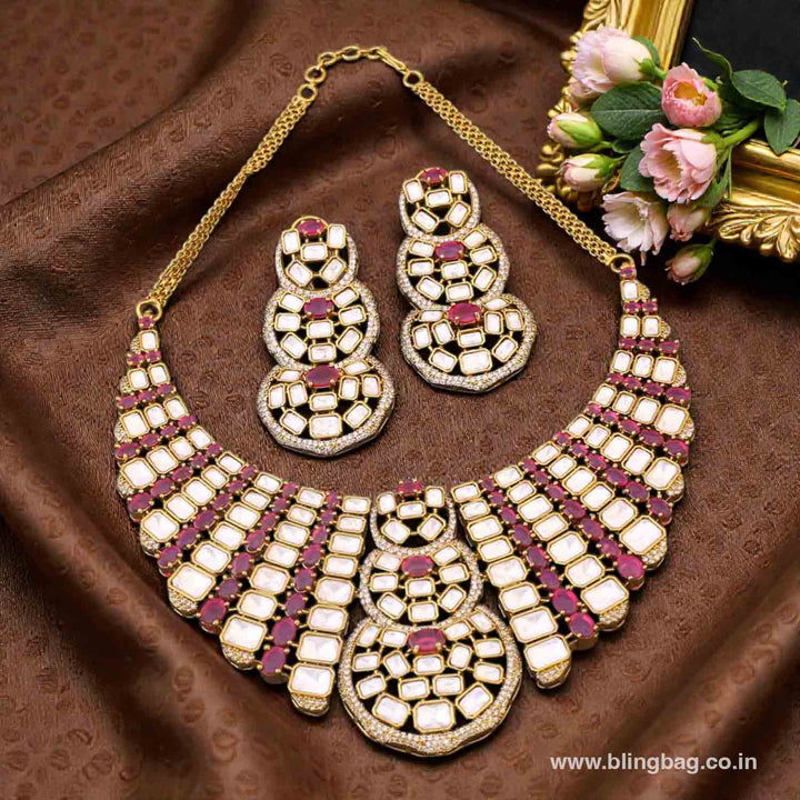 Rani Meriya Hasli Victorian Jewellery Set- New Arrivals