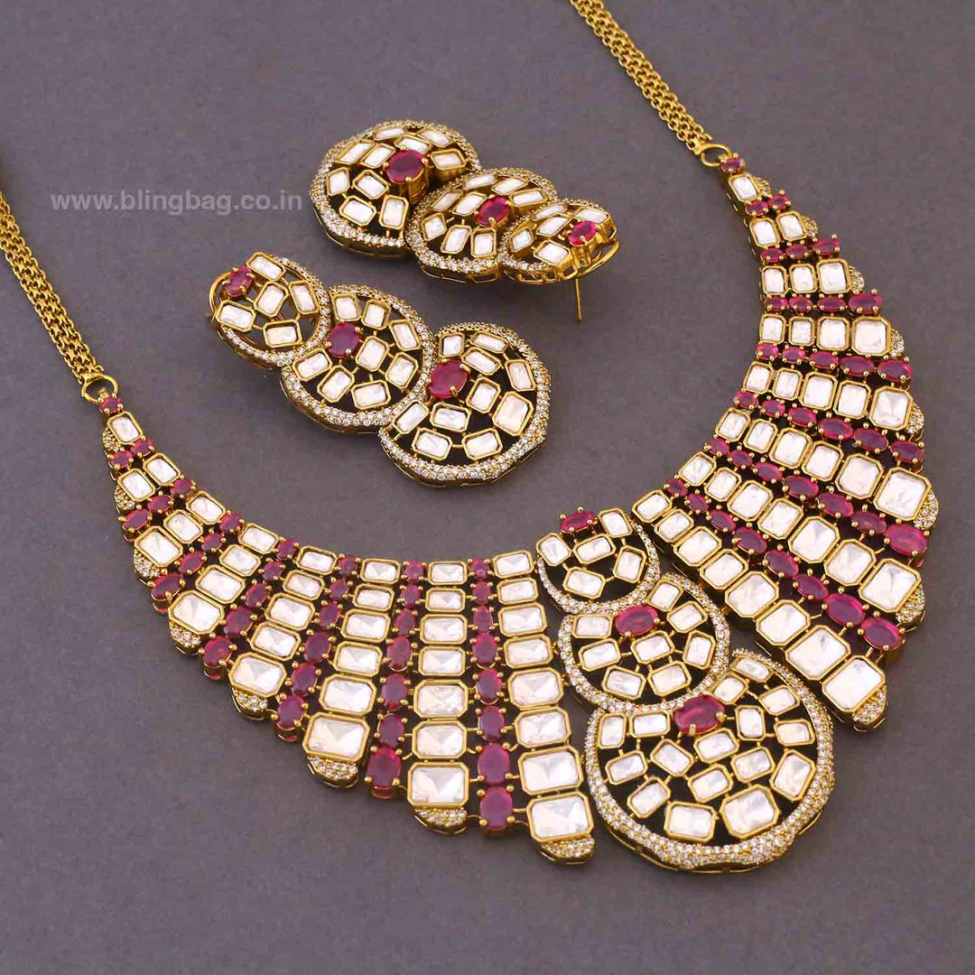 Rani Meriya Hasli Victorian Jewellery Set- New Arrivals