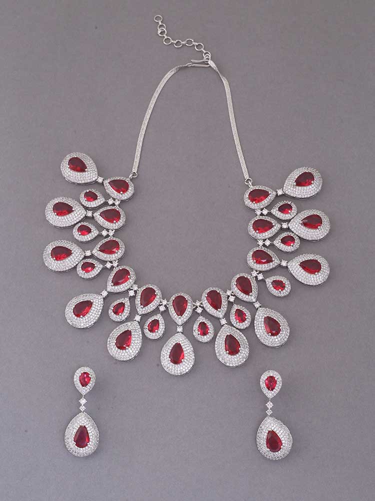 Rani Merry Zirconia Jewellery Set