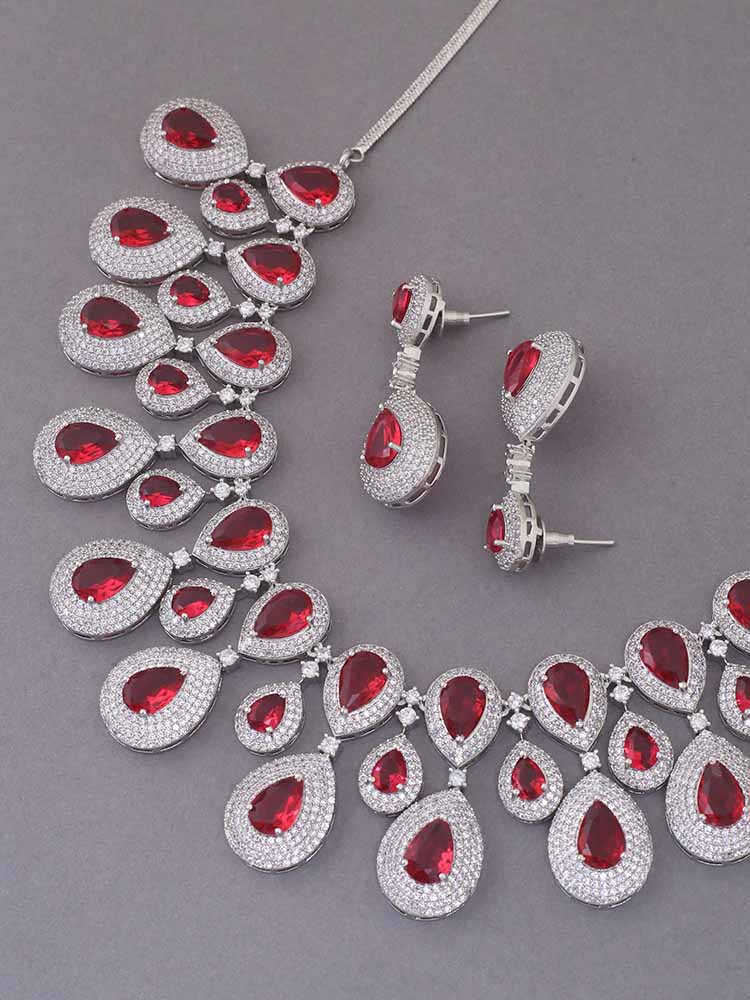 Rani Merry Zirconia Jewellery Set