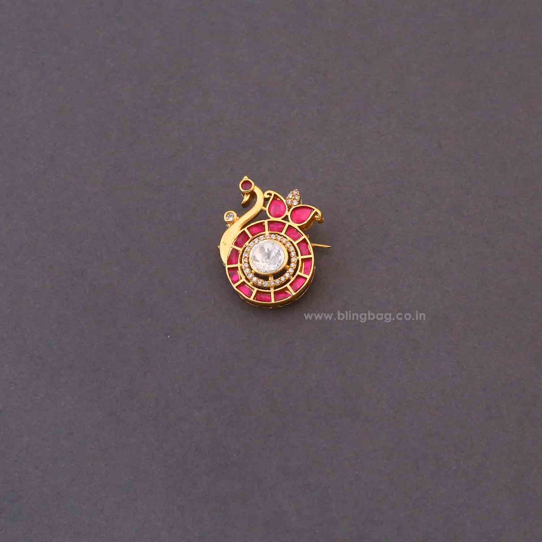 Rani Mor Ratna Brooch