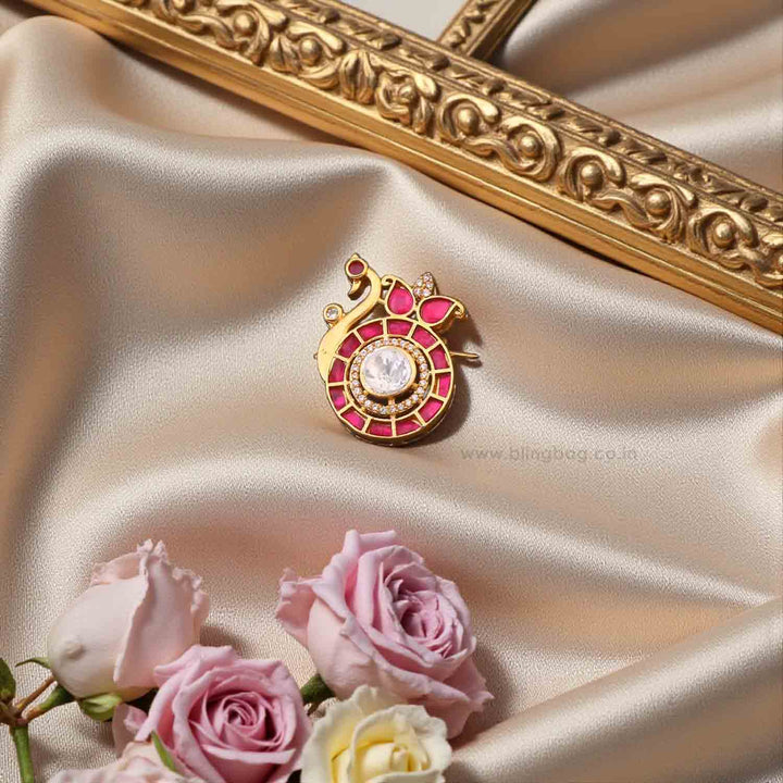 Rani Mor Ratna Brooch