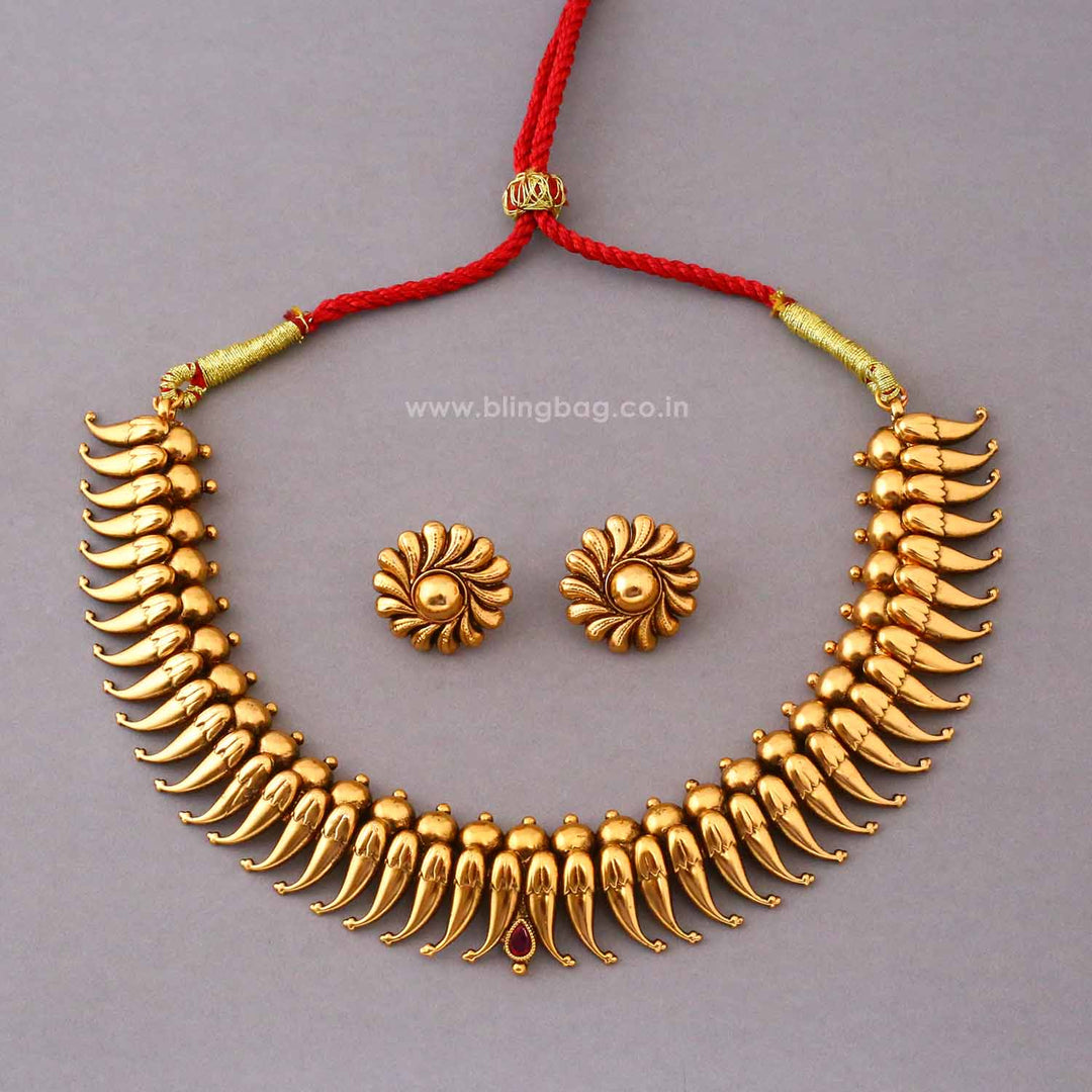 Rani Mugdha Antique Jewellery Set- New Arrival