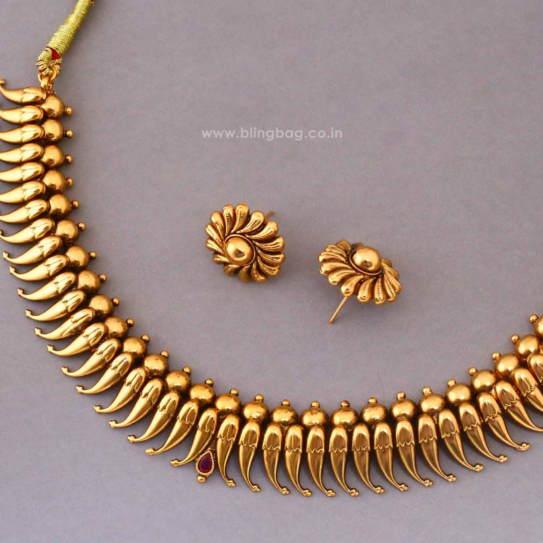 Rani Mugdha Antique Jewellery Set- New Arrival