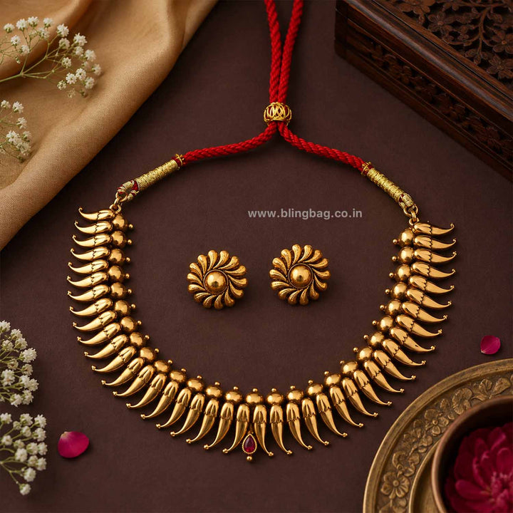 Rani Mugdha Antique Jewellery Set- New Arrival