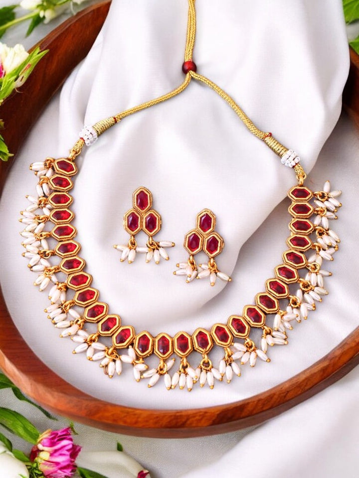Rani Nilakantha Antique Jewellery Set - New Arrival