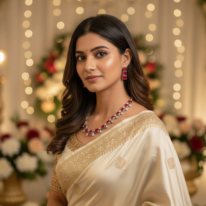 Rani Orpah Zirconia Jewellery Set - EOSS