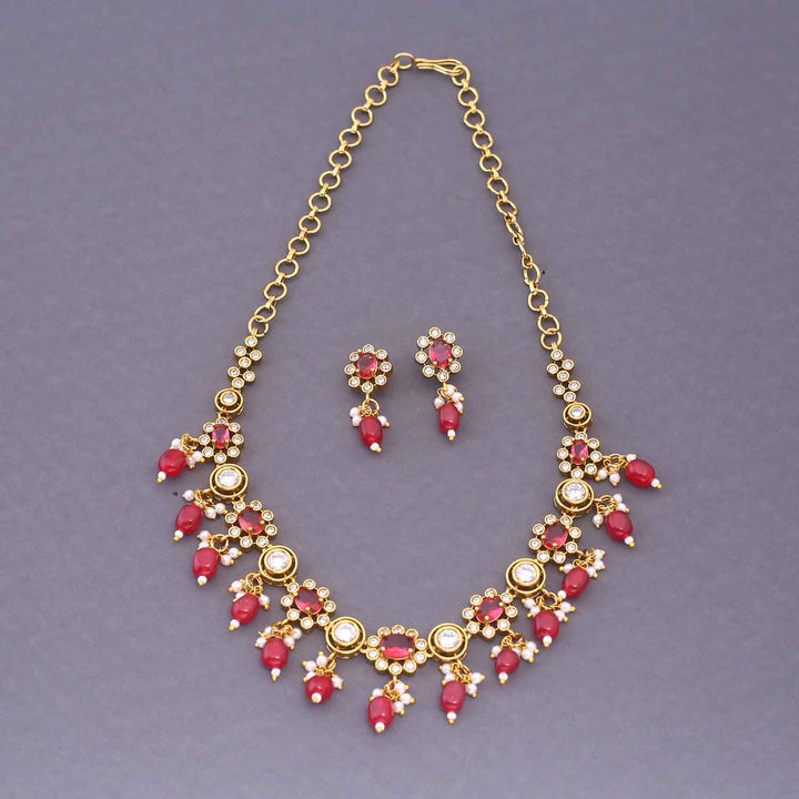 Rani Prachinika Antique Jewellery Set - New Arrival