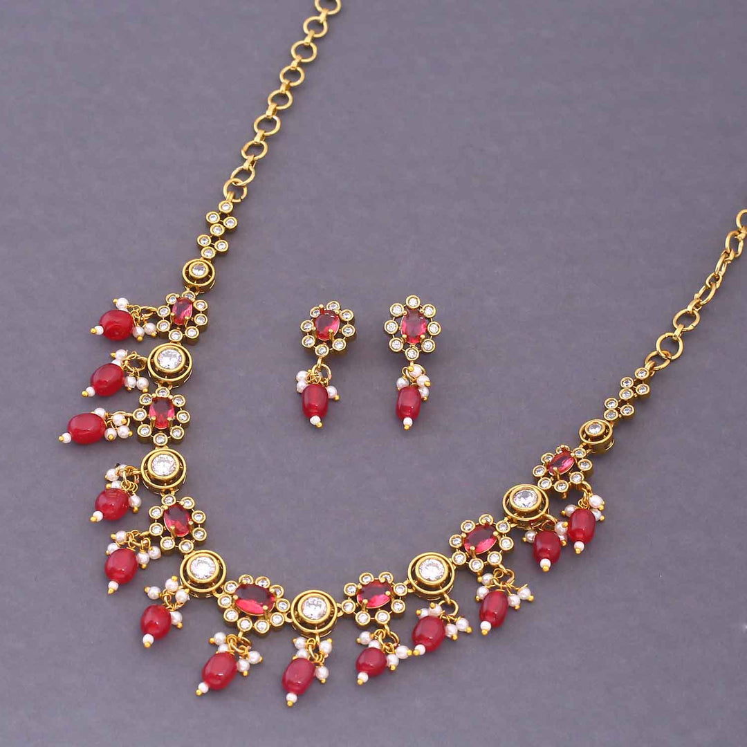 Rani Prachinika Antique Jewellery Set - New Arrival