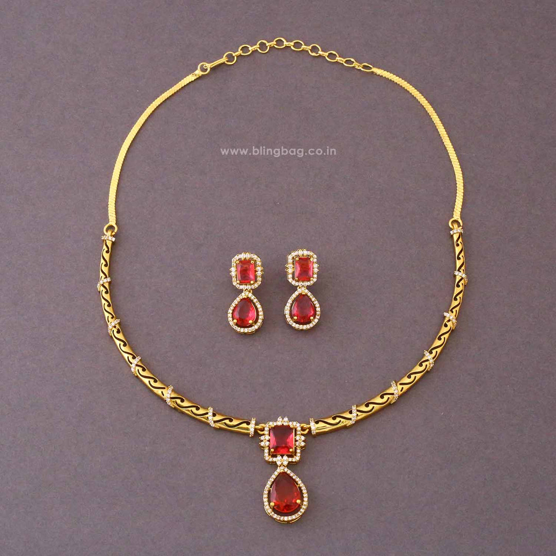 Rani Pranika Antique Jewellery Set- New Arrival