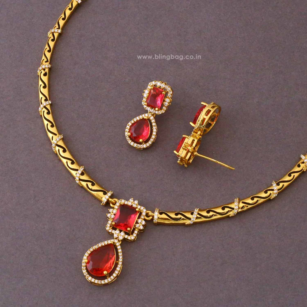 Rani Pranika Antique Jewellery Set- New Arrival