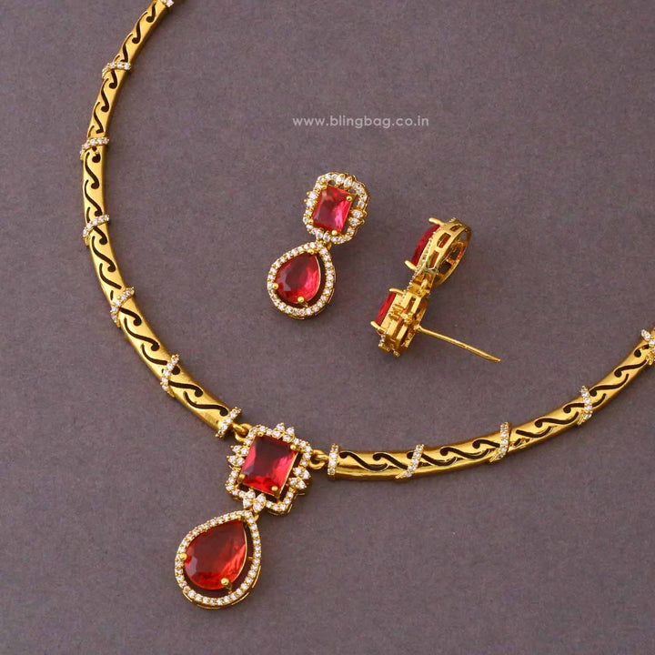 Rani Pranika Antique Jewellery Set- New Arrival