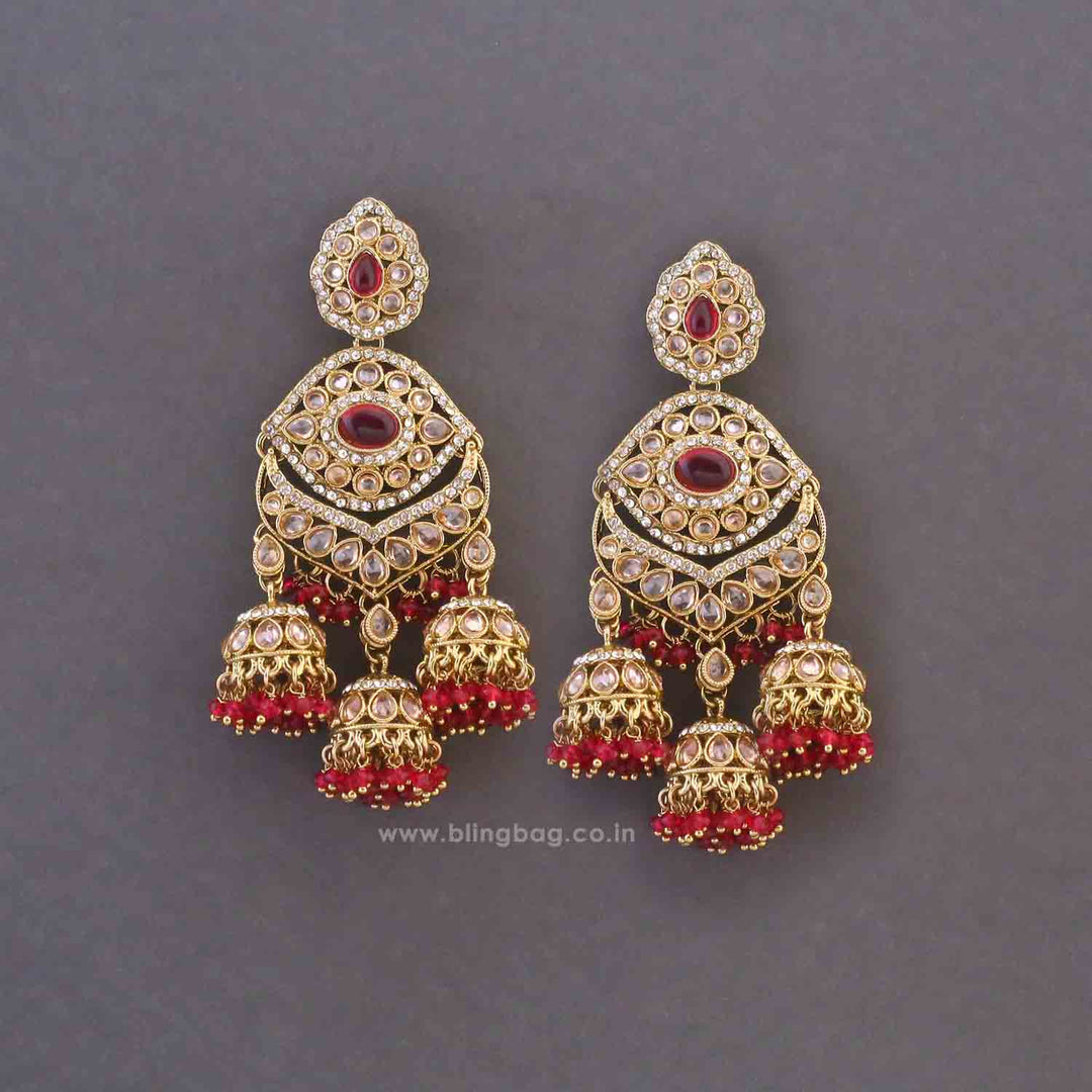 Rani Pranjal Jhumkis