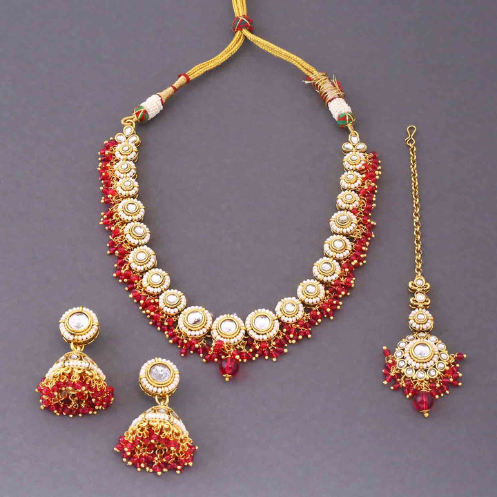 Rani Rashmie Kundan Jewellery Set