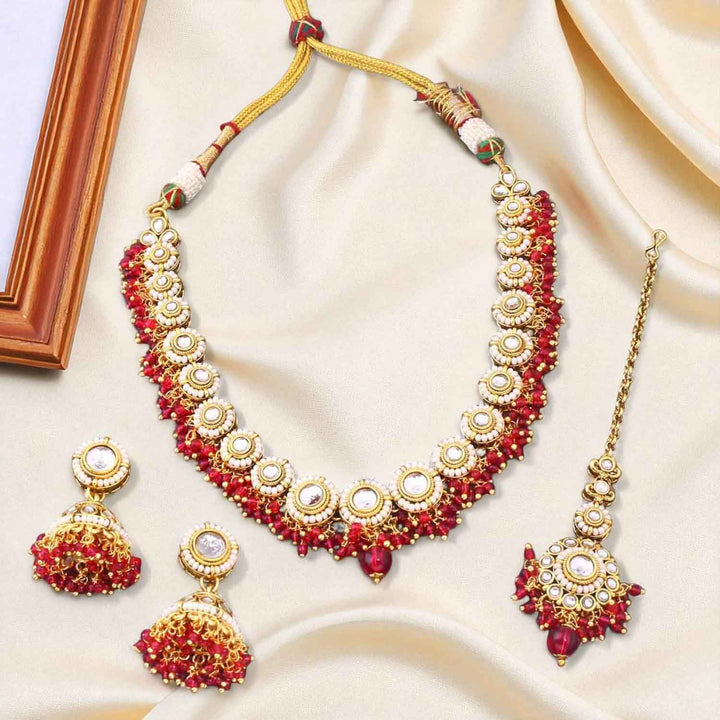 Rani Rashmie Kundan Jewellery Set