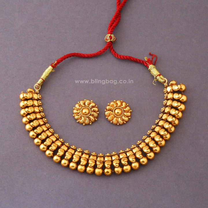 Rani Ravisha Antique Jewellery Set- New Arrival