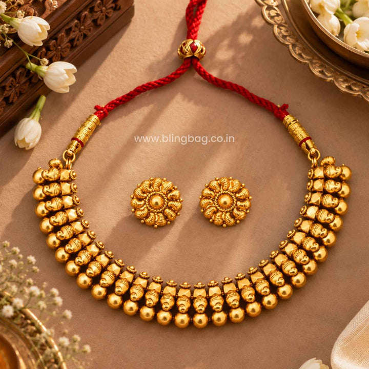 Rani Ravisha Antique Jewellery Set- New Arrival