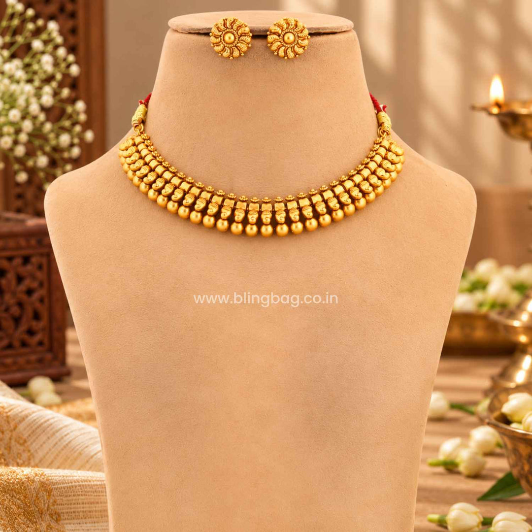 Rani Ravisha Antique Jewellery Set- New Arrival