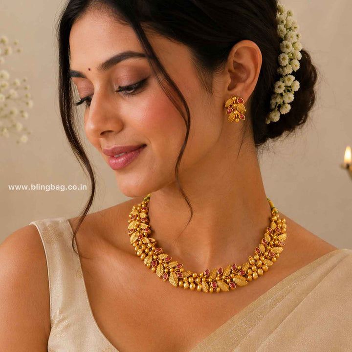 Rani Revati Antique Jewellery Set- New Arrival