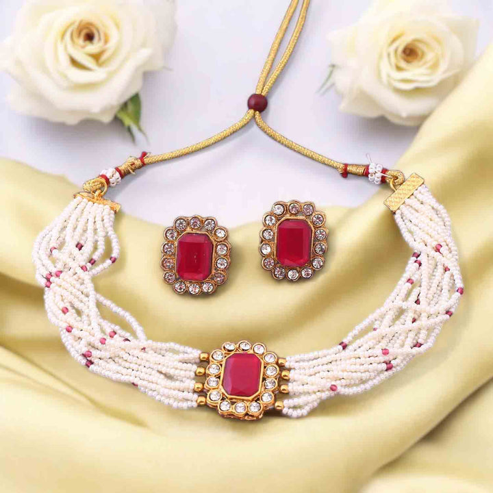 Rani Rishna Antique Jewellery Set -New Arrival
