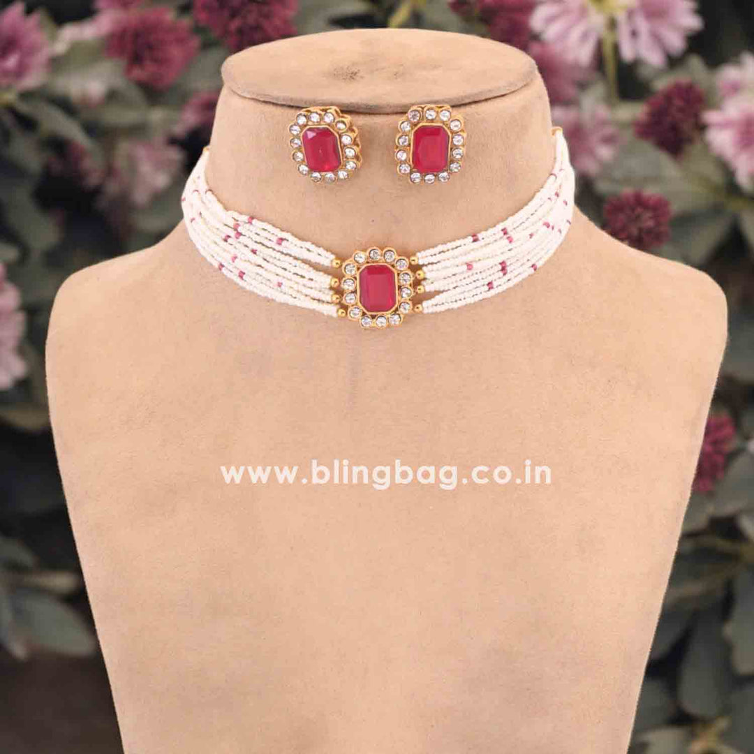 Rani Rishna Antique Jewellery Set -New Arrival