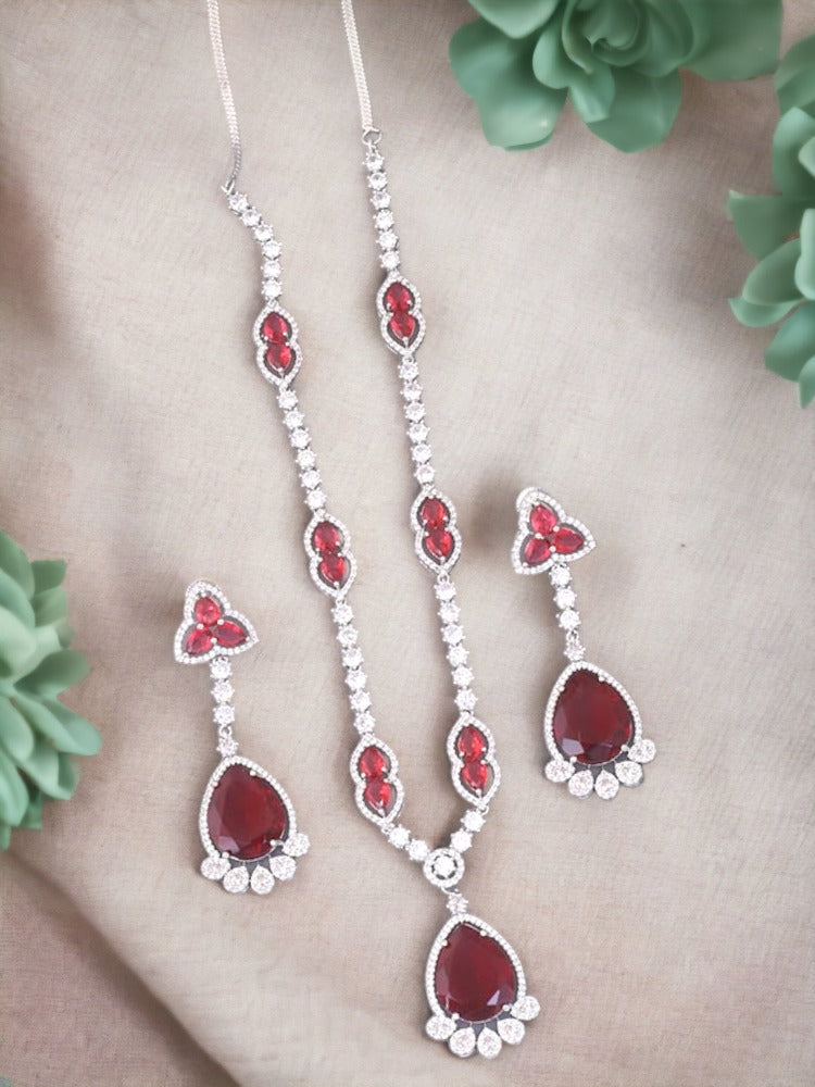Rani Rochelle Zirconia Jewellery Set