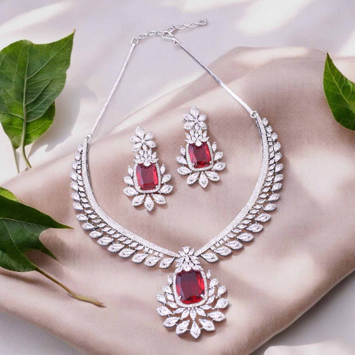 Rani Rosely Zirconia Jewellery Set