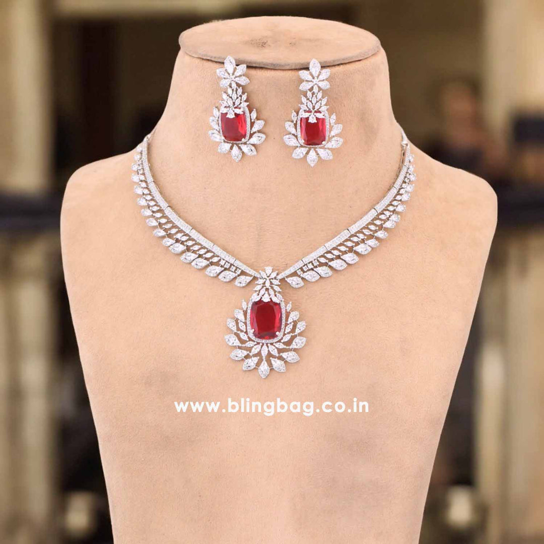 Rani Rosely Zirconia Jewellery Set