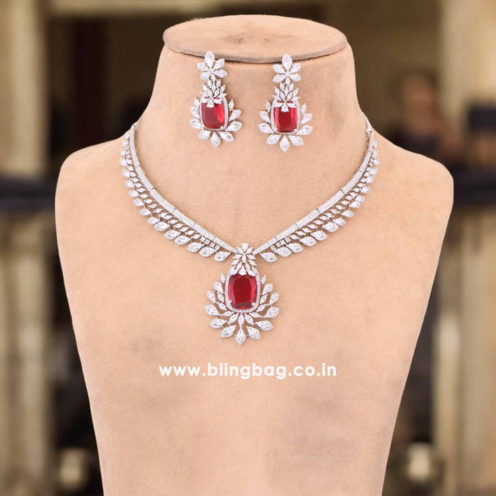 Rani Rosely Zirconia Jewellery Set