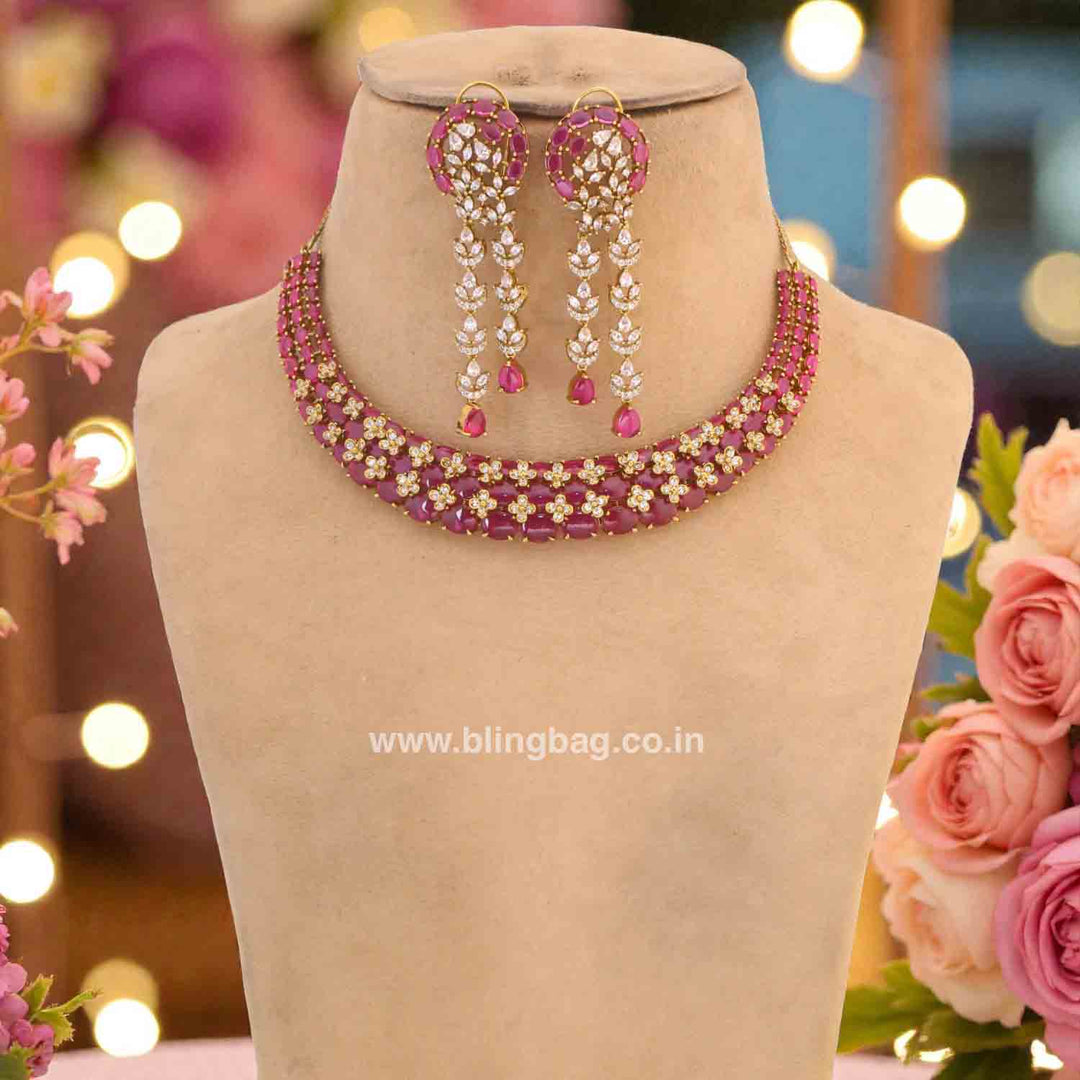 Rani Rubyson Hasli Victorian Jewellery Set