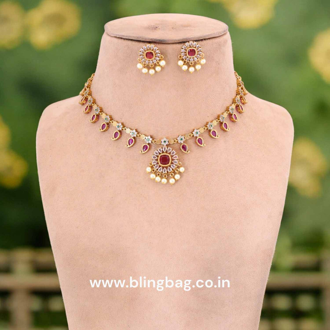 Rani Satyavati Antique Jewellery Set - New Arrival