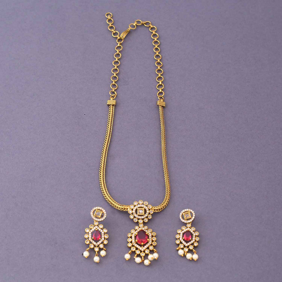 Rani Shantani Antique Pendent Set -New Arrival