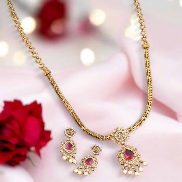 Rani Shantani Antique Pendent Set -New Arrival