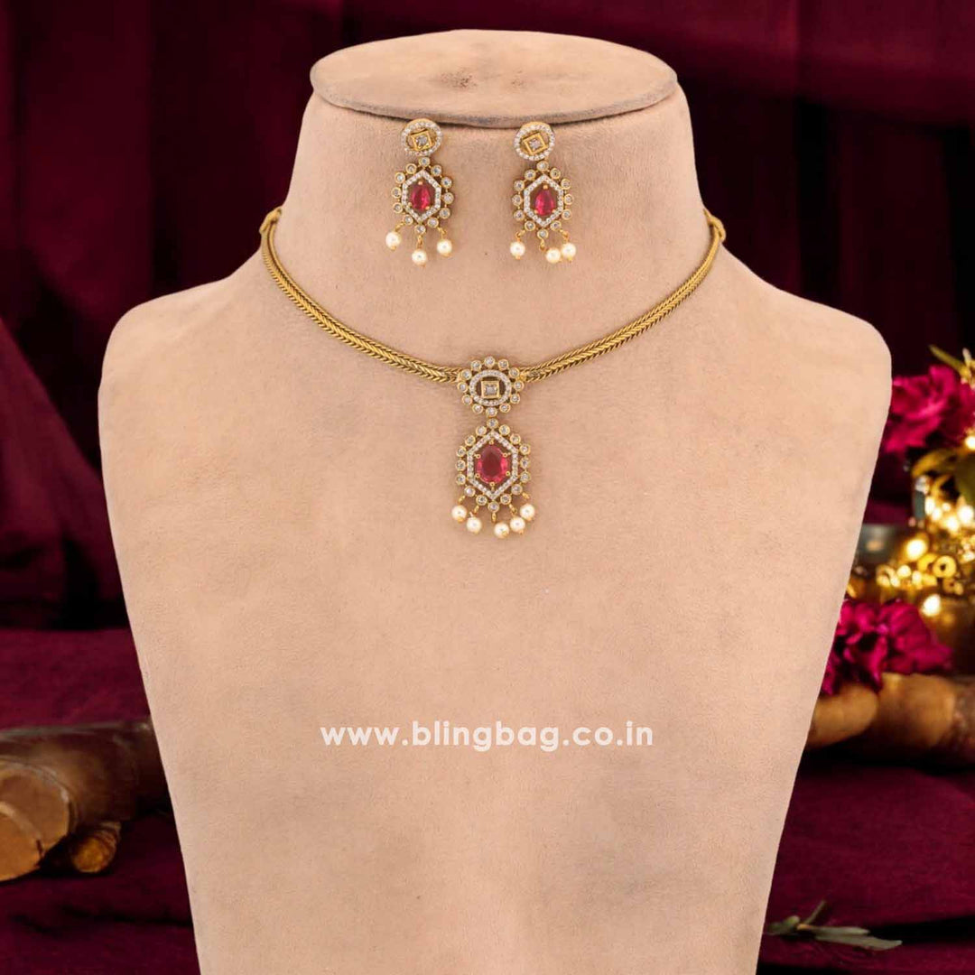 Rani Shantani Antique Pendent Set -New Arrival