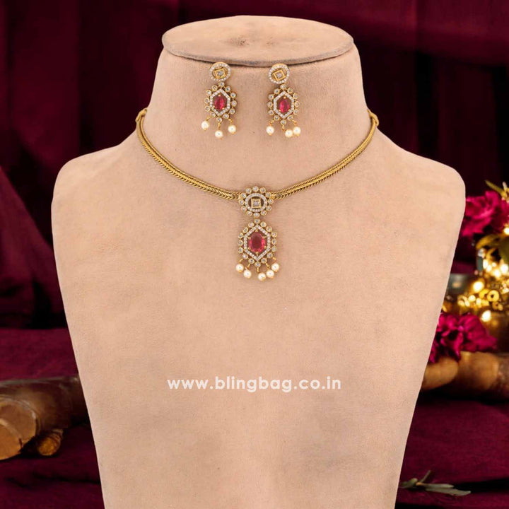 Rani Shantani Antique Pendent Set -New Arrival