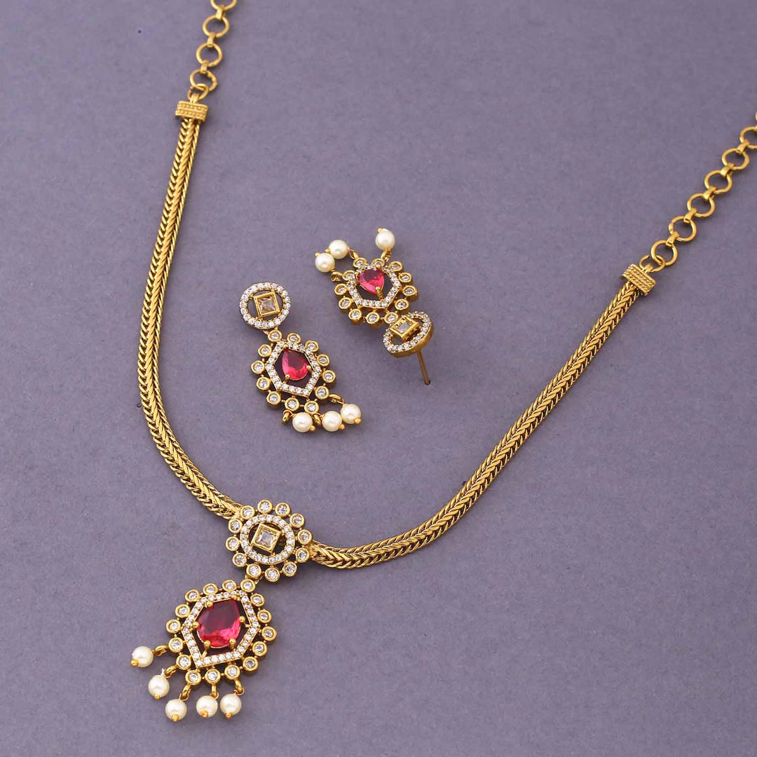 Rani Shantani Antique Pendent Set -New Arrival