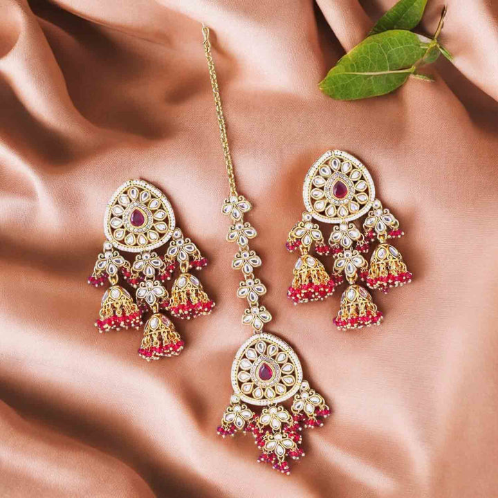 Rani Shatavari Maang Tikka Set