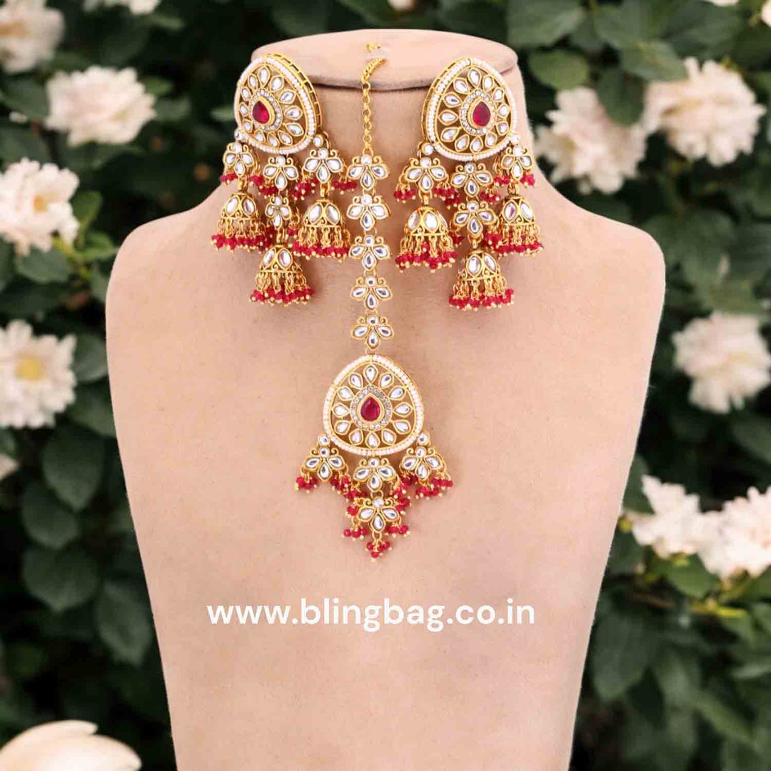 Rani Shatavari Maang Tikka Set