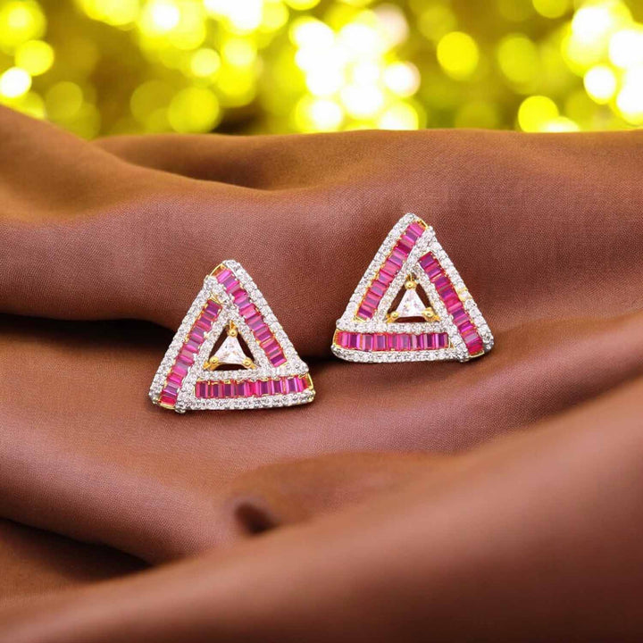 Rani Sienna Zirconia Studs